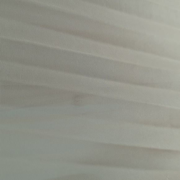 Cachet Sequin Pleated Mesh Maxi Dress Tan Rose Gold 6 evening formal wedding - Picture 6 of 8